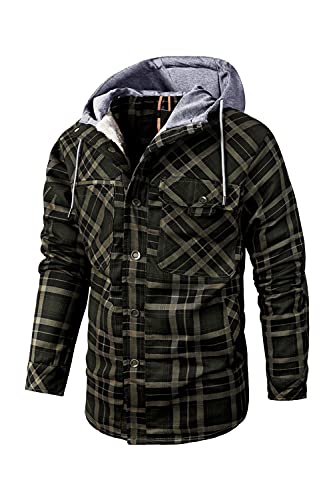 Mr.Stream Herren Hemdjacke, Grün - 2