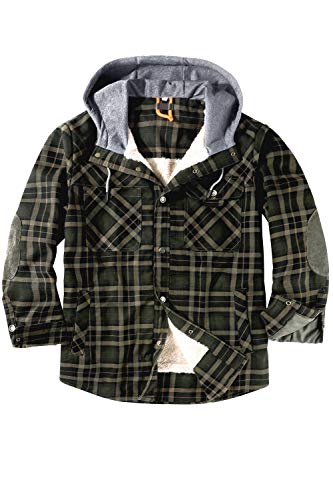 Mr.Stream Herren Hemdjacke, Grün - 8