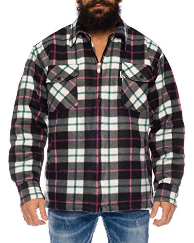 Benk Arbeitshemd Flanellhemd Jacke gefüttert - 2