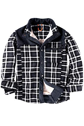 SMTD Herren Langarm Hemdjacke, Grau - 2