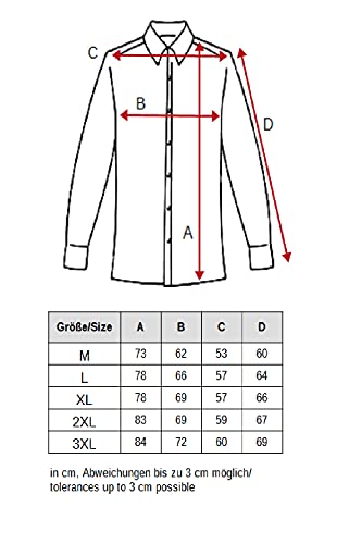 EGOMAXX Herren Hemdjacke, Braun/Blau - 7